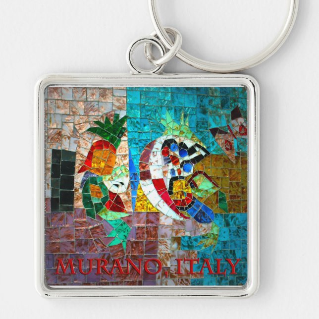 Porte-clés Mosaïque III de Murano (Devant)