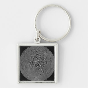 Porte-clés Mosaïque lunaire de la région polaire du nord du