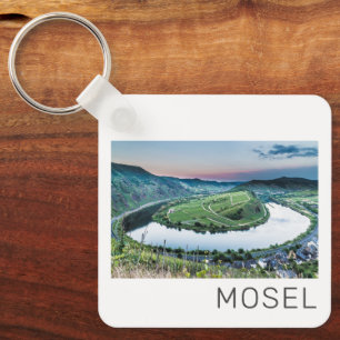 Porte-clés Moselle Calmont Loop Brême Sunset River Souvenir