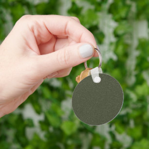 Porte-clés Moss Green Bruise Effet Porte - clé personnalisé