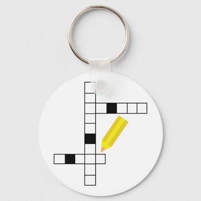 Porte-clés Mot-croisé (Recto)