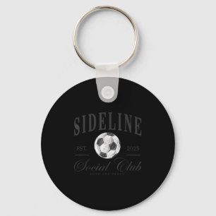 Porte-clés Mot de club social de côté des femmes journée de j