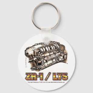 Porte-clés Moteur Corvette ZR1 LT5