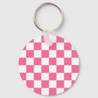 Motif À damiers chèque rose blanc