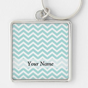 Porte-clés Motif Aqua chevron