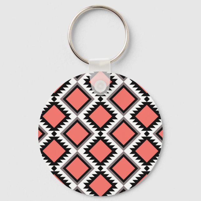 Porte-clés Motif Aztec (Recto)
