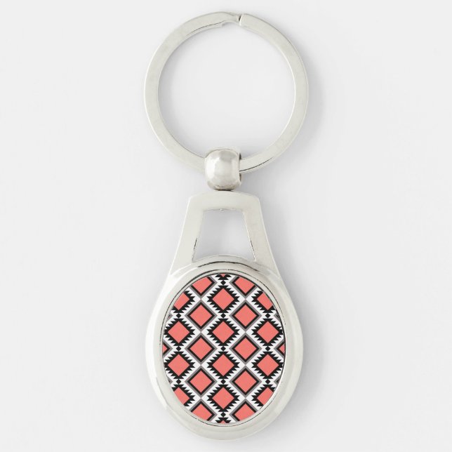 Porte-clés Motif Aztec (Devant)