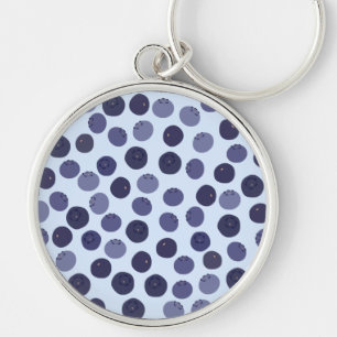 Porte-clés Motif Blueberry