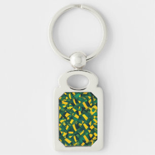Porte-clés motif brésilien Abstrait