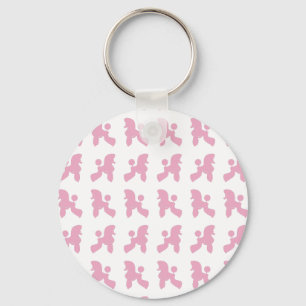 Porte-clés Motif Caniche Poodle Pudel