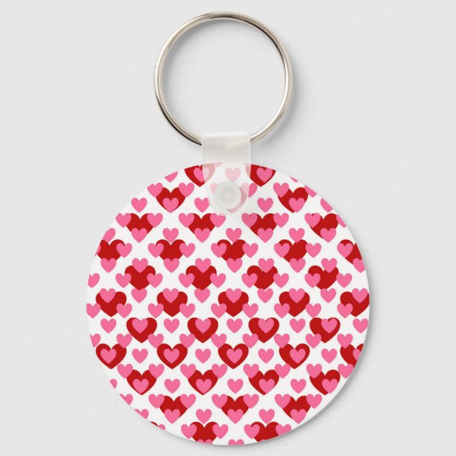 Porte-clés Motif cardiaque (Recto)