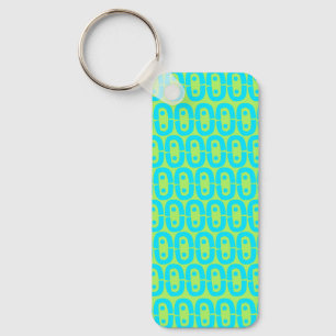 Porte-clés motif coloré moderne