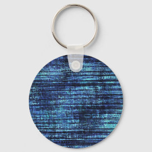 Porte-clés Motif Dark Blue Denim