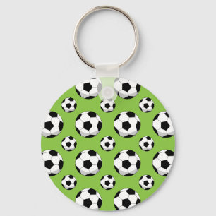 Porte-clés Motif de balle de football de dessin