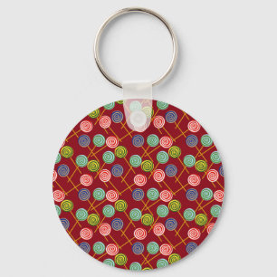 Porte-clés Motif de bonbons motif Lollies lollipop 10