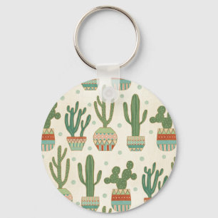 Porte-clés Motif de cactus d'étape   de Geo de sud-ouest