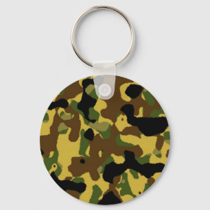 Porte-clés motif de camouflage