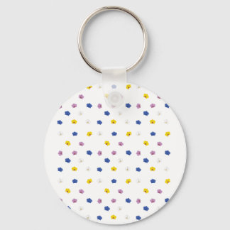 Porte-clés Motif de diverses orchidées