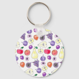Porte-clés Motif de fruits