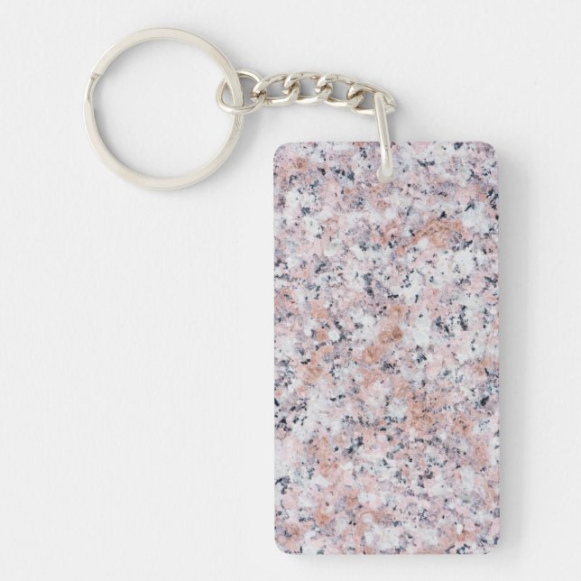 Porte-clés Motif de granit (Devant)