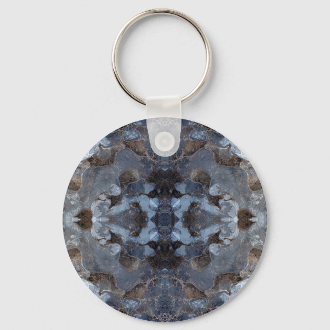 Porte-clés Motif de kaléidoscope (Recto)