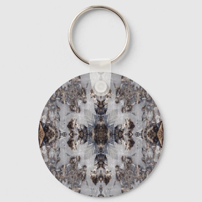 Porte-clés Motif de kaléidoscope (Recto)