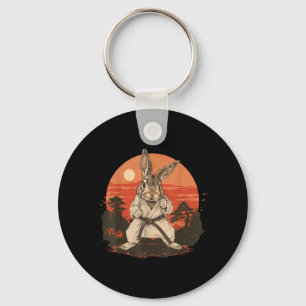 Porte-clés Motif de lapin de karaté Taekwondo Jiu-Jitsu MMA M
