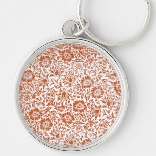 Porte-clés Motif de Mauve de William Morris : Fleur de Terrac