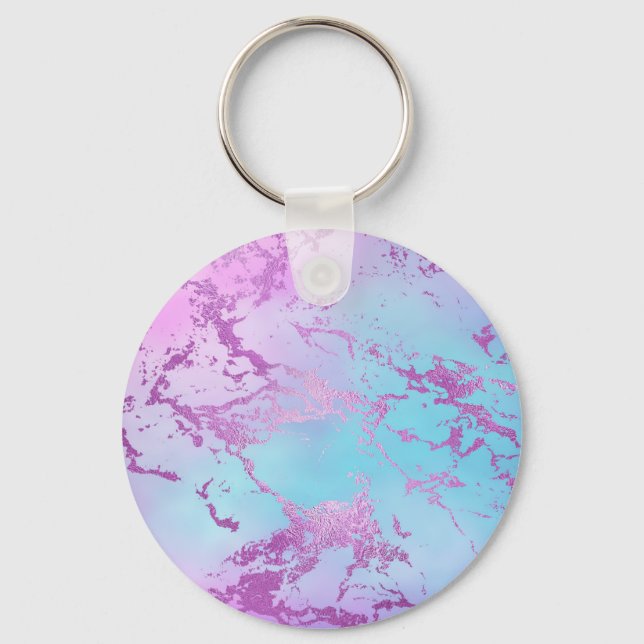 Porte-clés Motif de papier d'impression aquarelle abstraite c (Recto)