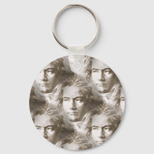 Porte-clés Motif de portrait Beethoven
