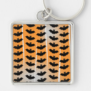 Porte-clés Motif des chauves-souris d'Halloween