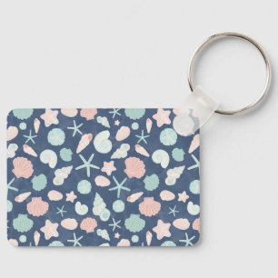 Porte-clés motif des coquillages