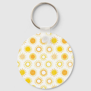 Porte-clés Motif Doodle 