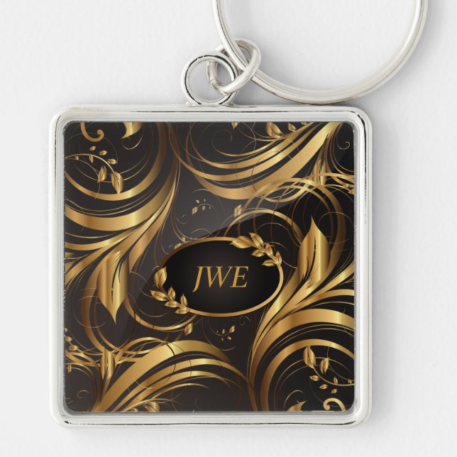 Porte-clés Motif d'or 1 Porte - clé (Devant)