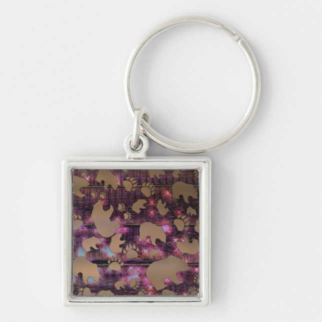 Porte-clés Motif d'ours (Devant)