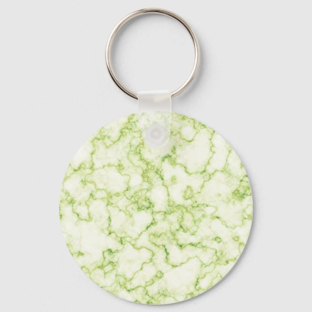 Porte-clés Motif en marbre vert (Recto)