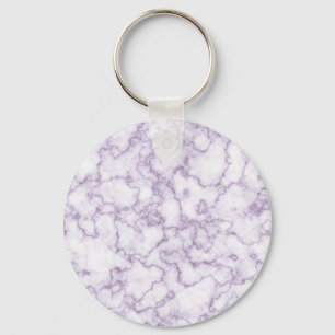 Porte-clés Motif en marbre violet