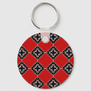 Porte-clés Motif ethnique autochtone