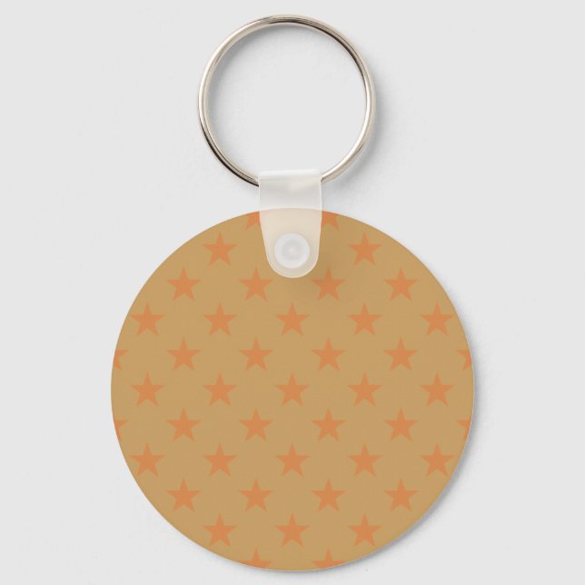 Porte-clés Motif étoile rouge (Recto)