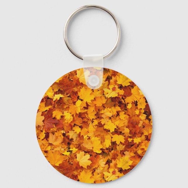 Porte-clés Motif Feuille d'Érable-25877 (Recto)