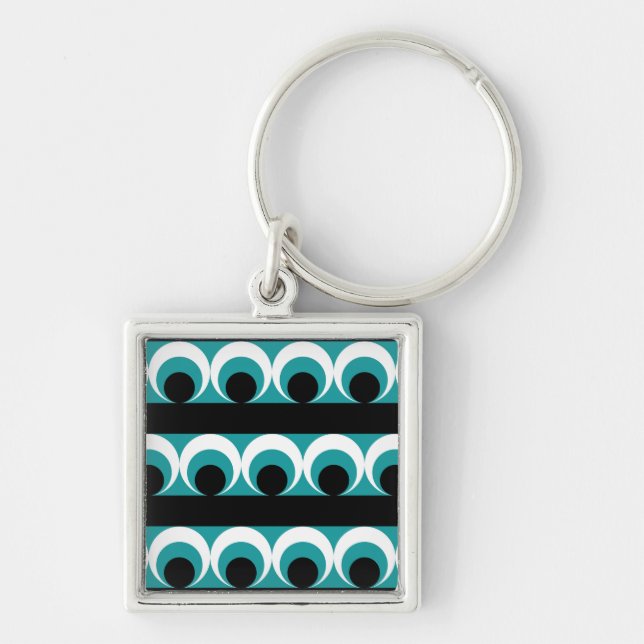 Porte-clés Motif géométrique (Devant)