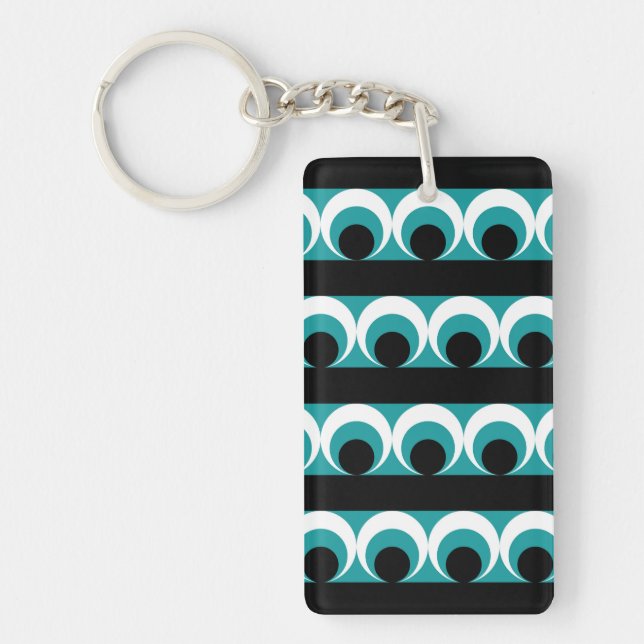 Porte-clés Motif géométrique (Devant)