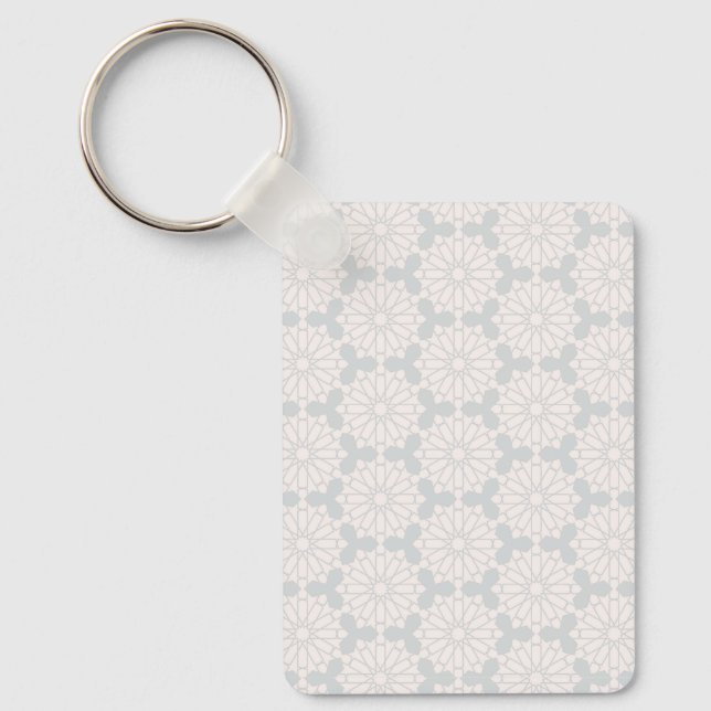 Porte-clés Motif géométrique islamique (Recto)