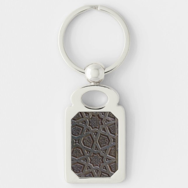 Porte-clés Motif géométrique islamique (Devant)