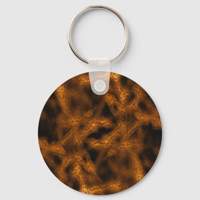 Porte-clés Motif imaginaire or (Recto)