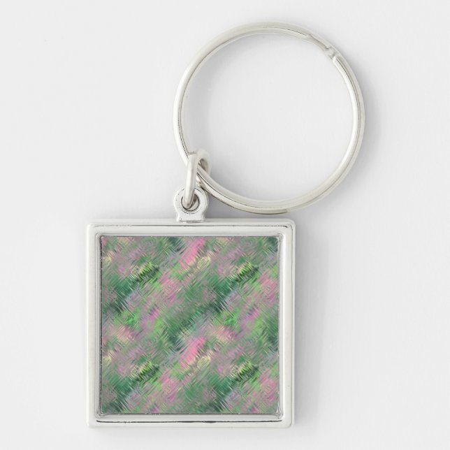 Porte-clés Motif Jade Green Crystal Gel (Devant)