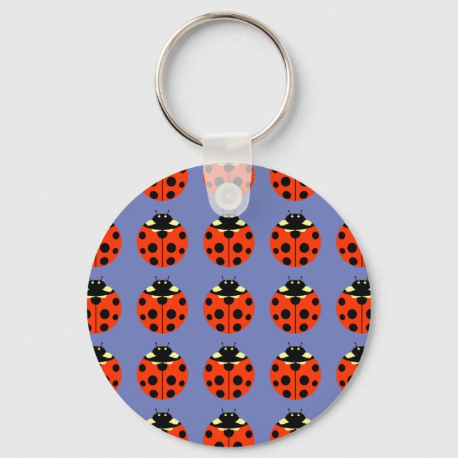 Porte-clés motif ladybug (Recto)