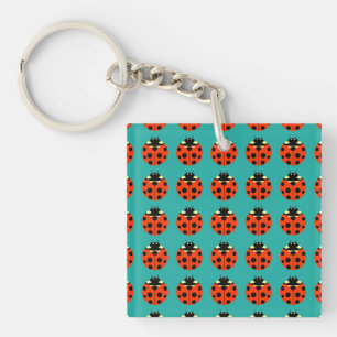 Porte-clés motif ladybug