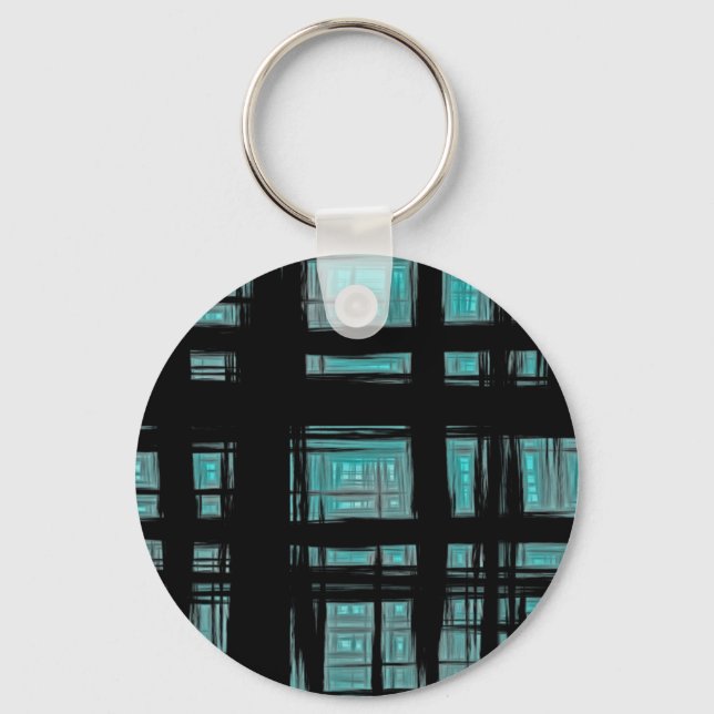 Porte-clés Motif moderne élégant (Recto)