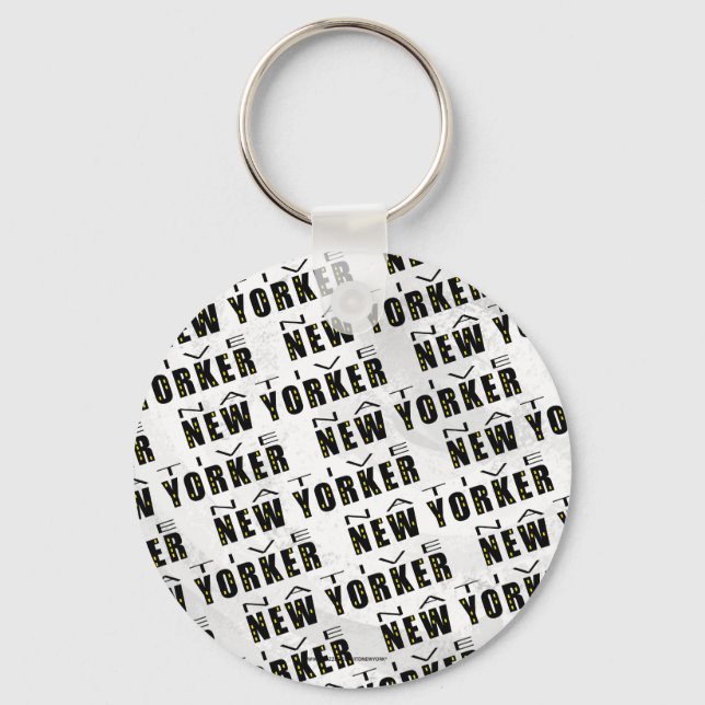 Porte-clés Motif natif du New Yorker (Recto)